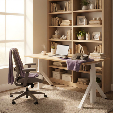 Elektryczny stelaż biurkowy Spacetronik SPE-239OW