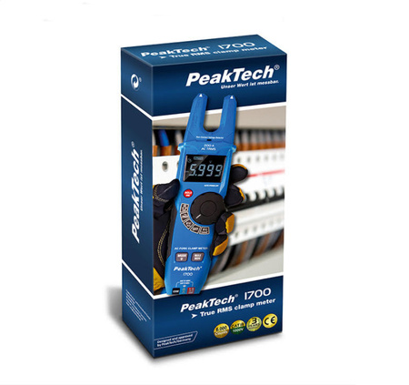 Miernik Cęgowy RMS Hold 1000V 200A PeakTech 1700