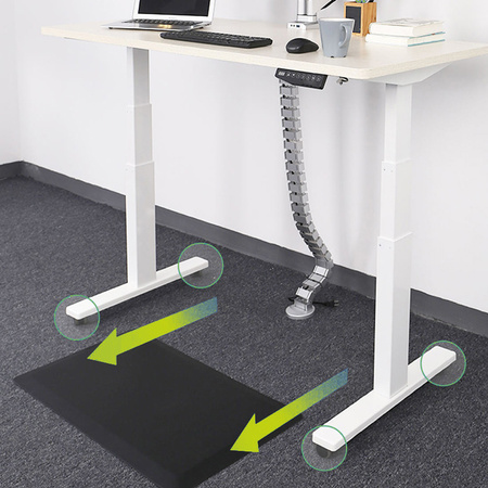 Spacetronik Schreibtisch-Rollen SPE-A01