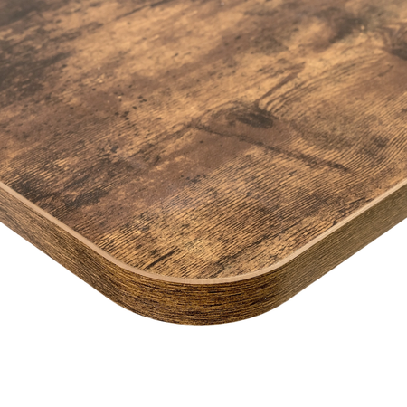 Biurko elektryczne Spacetronik SPE-152B czarne 150×75 Brąz Rustic