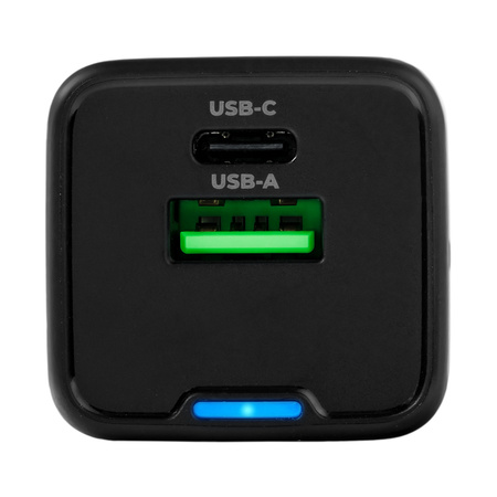 Ładowarka 2w1 USB-C USB PD Quick 35W 3.6A czarna