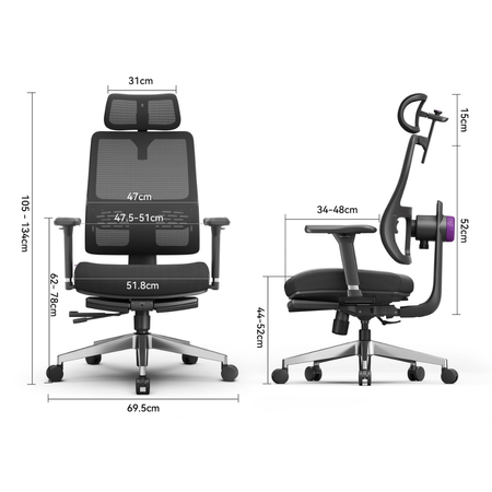Zestaw Spacetronik LUMBO 22 z podnóżkiem i podstawką SPC-LUMBO