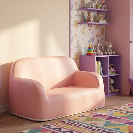Sofa dziecięca Spacetronik XD SPC-XD24P Różowa
