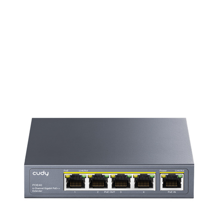 PoE++ extender 1x4 PoE+ Gigabit POE40