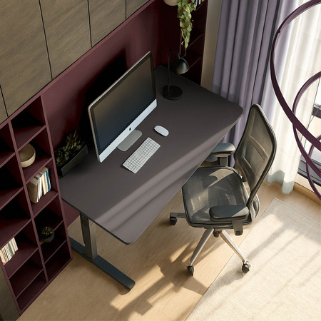 Blat MDF malowany proszkowo 160x80x2.5 Iron Gray