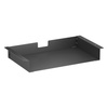 Laptop Bracket Under-Desk Storage Shelf White
