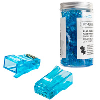 Wtyk RJ45 przelotowy kat.6 UTP PT-RJ456UB-1 100szt