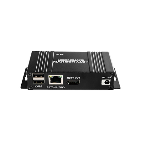 HDMI KVM to LAN-RJ45 USB 60m Spacetronik converter