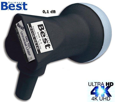 LNB Einfach BEST HG 101 Ultra Schwarz 01dB