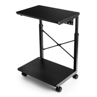 Mobile Computer Stand with Shelf SPC112