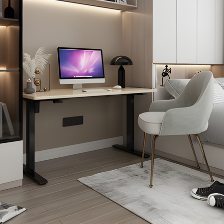 Spacetronik SPE-114AB electric desk stand