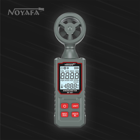 Anemometr cyfrowy do 30m/s Noyafa NF-561