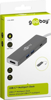 USB-C auf HDMI USB-C PD 2xUSB3.0 SD Goobay Adapter