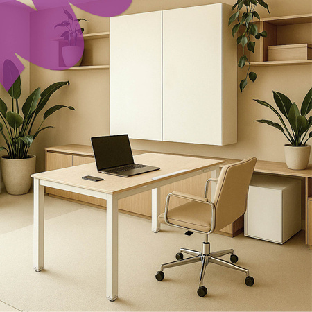 Elektryczne biurko kreślarskie DOLF SPE-402 Białe