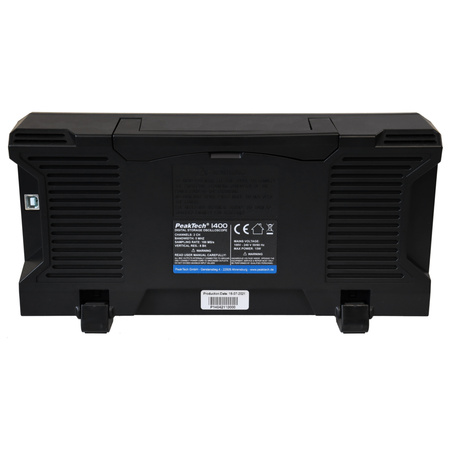 PeakTech 1400 2CH 5MHz 100MS/s digital oscilloscope