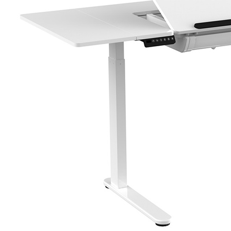 Zestaw ergonomiczny biurko kreślarskie DOLF SPE-F120 + fotel HAVARD-02