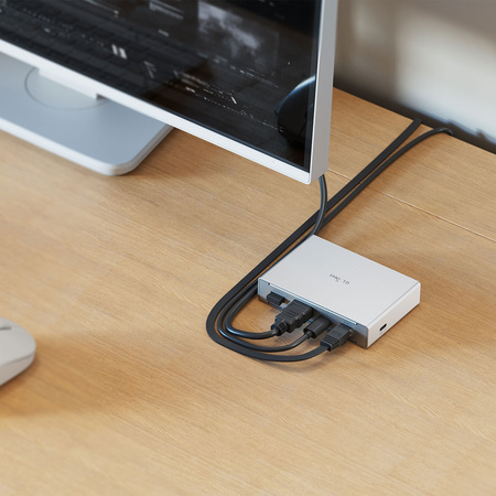 Przełącznik KVM IP HDMI 4K PoE USB Comet PoE GL-RM