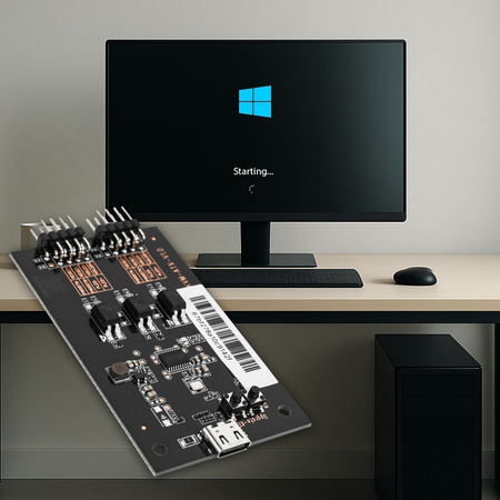 Moduł zdalnego sterowania zasilaniem GL-ATX