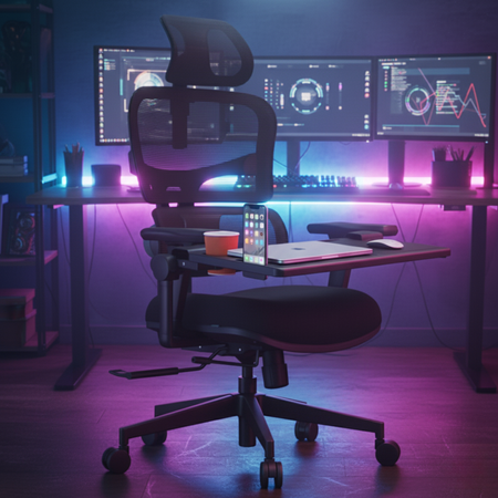 Zestaw Spacetronik LUMBO 33 z podstawką SPC LUMBO do laptopa