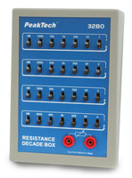 PeakTech 3280 sliding resistance decoder