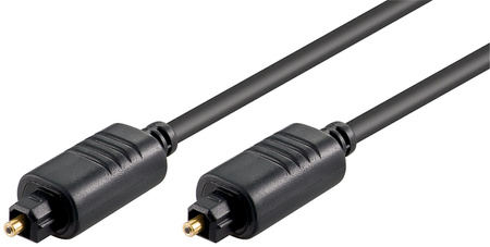 Optický kabel Toslink T-T 5,0 mm Goobay - 5 m