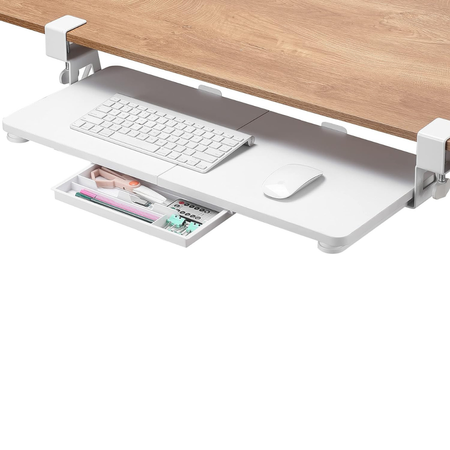 Wysuwana półka na klawiaturę SPB133W montowana pod blatem