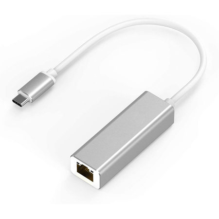 Adaptér USB-C na zásuvku RJ45 SPU-A04 strieborný