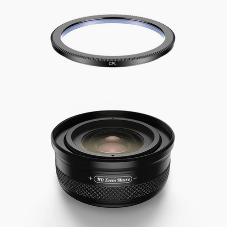 ZoomMacro 10-20x makroobjektiv pro smartphony