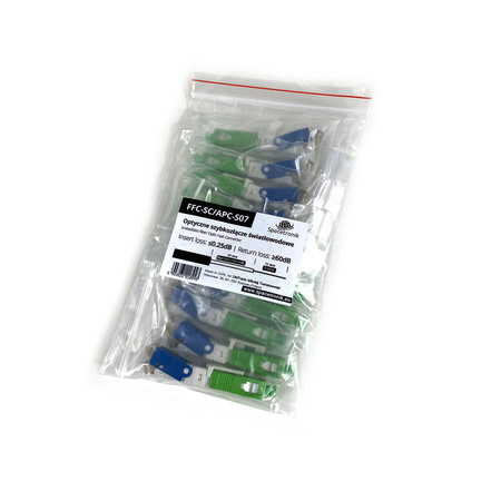 FFC-SC/APC-S07 fiber optic quick connector 10 pcs.