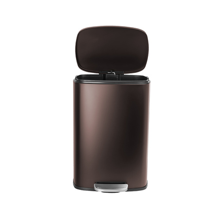 Funky Trash Can Brown Black Spacetronik Pojedynczy
