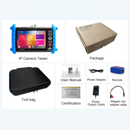 Tester instalacyjny CCTV IP Noyafa IPC722ATCHS