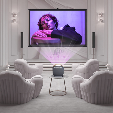 Projekční plátno se stativem 120" 4K Spacetronik