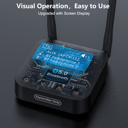 B06TX Plus Vysielač Bluetooth 1Mii aptX