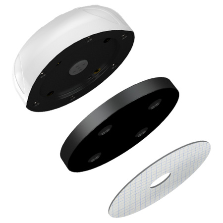 Poynting PUCK-5-W Flachprofil-Rundstrahlantenne