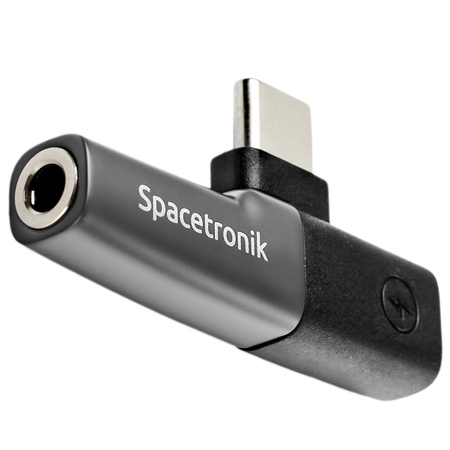 Adaptérový kábel USB-C na Jack 3,5 mm s USB-C SPU-A28