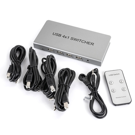 Spacetronik SPU-41SW PRO USB 4/1 KVM Switch