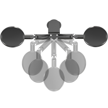 Regulowany podłokietnik biurkowy Spacetronik SPB25