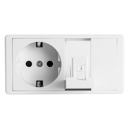 Gniazdo podłogowe otwierane Spacetronik SPS-W22S_S3