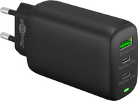 2x USB-C USB 65W síťová nabíječka Goobay BLACK