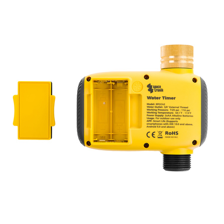 Zestaw Bramka Wi-Fi oraz Zawór wody bluetooth TUYA SmartLife SPG-C42