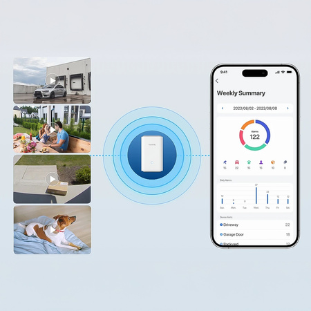Stacja bazowa na microSD do kamer Reolink Home Hub
