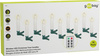 Goobay LED Christmas tree candles 15x10cm KIT 10x