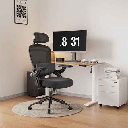 Doris 10 swivel office chair Black