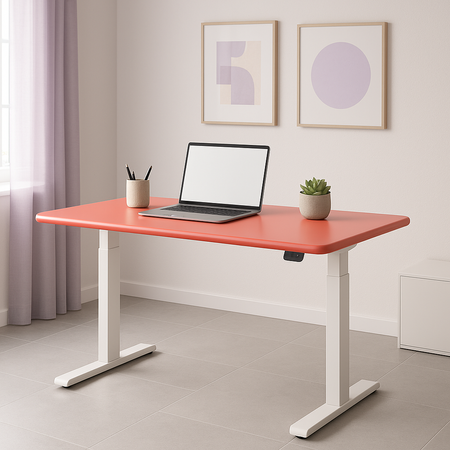 Blat MDF malowany proszkowo 140x70x2.5 Flame Rust