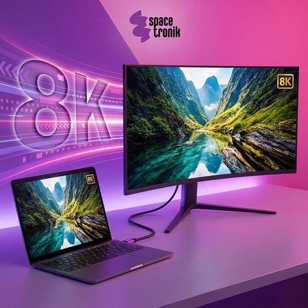 Kabel UHS HDMI 2.1 8K Spacetronik SH-SPR150 15 m