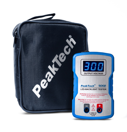 LED and backlight tester 0 to 300V PeakTech 5002