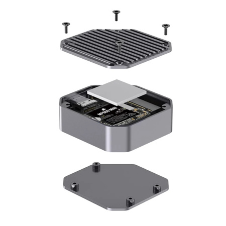 Prenosný mobilný kryt M.2 NVME 10 GB/s C disk