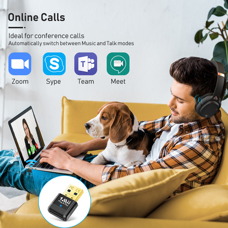 B10A Bluetooth audio vysielač 5.0 USB 1Mii 20m