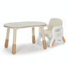 Zestaw mebli dziecięcych Spacetronik – stolik SPEX201 i krzesełko SPC-XD-22 waniliowy