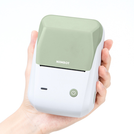 Niimbot B1 green label printer